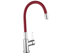 baliv Küchenarmatur KI-1823 Chrom-Rot