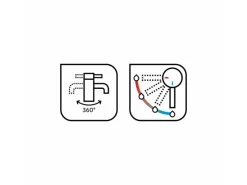 baliv Küchenarmatur KI-1832 Edelstahl