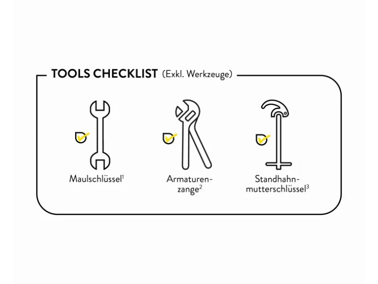 baliv Küchenarmatur KI-1832 Edelstahloptik