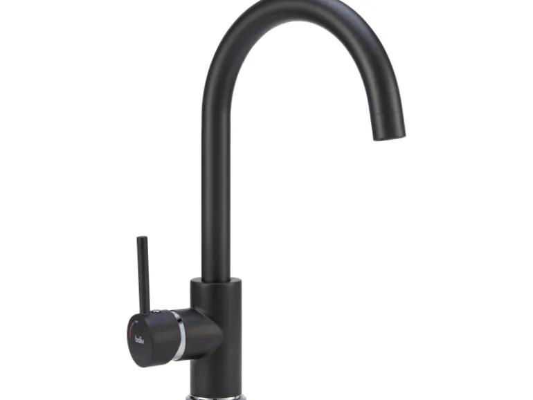 baliv Küchenarmatur KI-1831 N Schwarz-Matt