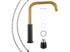 baliv Küchenarmatur KI-1930 Schwarz-Gold