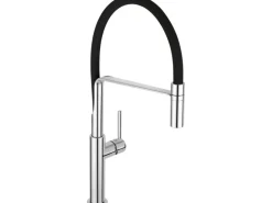 baliv Küchenarmatur KI-1330 Schwarz Chrom