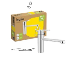 baliv Küchenarmatur mit Wasserspareinsatz KI-1610 Verchromt