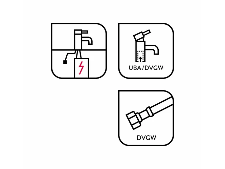 baliv Niederdruck Waschtischarmatur WT-5090 N Chrom