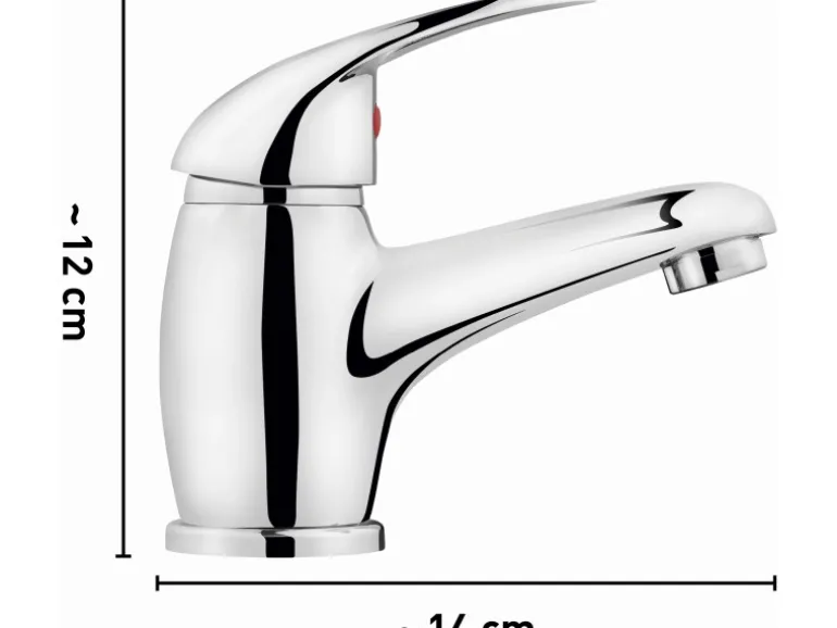 baliv Niederdruck Waschtischarmatur WT-5010 N Chrom