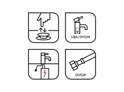 baliv Niederdruck Waschtischarmatur WT-5010 N Chrom