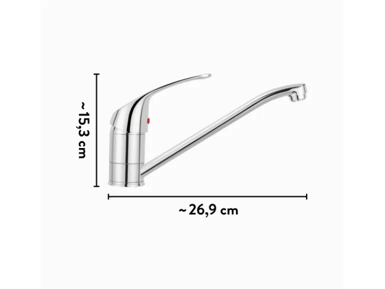 baliv Niederdruck-Küchenarmatur KI-1183 N Chrom