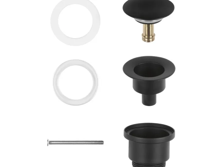 baliv Push-Ventil PV-3420 Schwarz-Matt