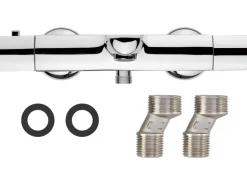 baliv Thermostat-Wannenarmatur WA-5050 Chrom