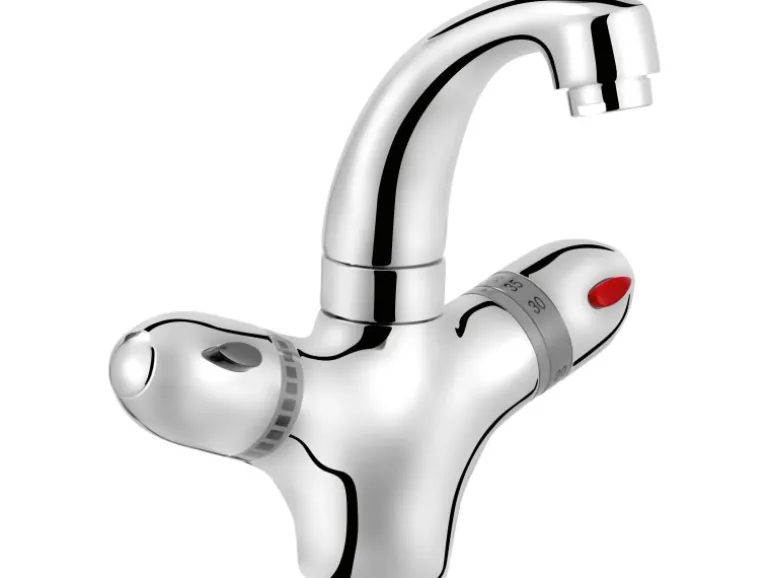 baliv Thermostat-Waschtischarmatur WT-200 Chrom