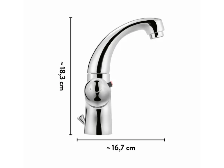 baliv Thermostat-Waschtischarmatur WT-200 Chrom