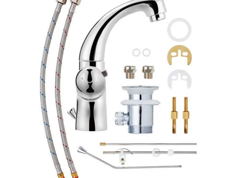 baliv Thermostat-Waschtischarmatur WT-200 Chrom