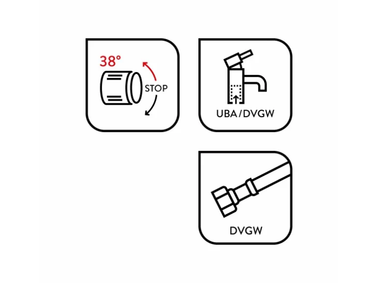 baliv Thermostat-Waschtischarmatur WT-200 Chrom