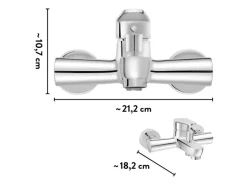 baliv Wannenarmatur WA-5060 Chrom