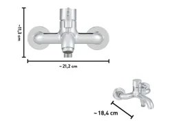 baliv Wannenarmatur WA-2610 Chrom
