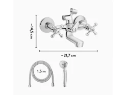 baliv Wannenarmatur WA-5040 Chrom