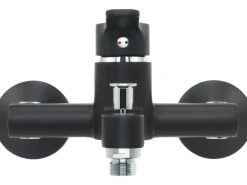 baliv Wannenarmatur WA-5760 Schwarz Matt