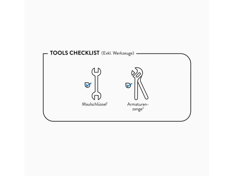 baliv Wannenarmatur WA-5071 Schwarz-Chrom