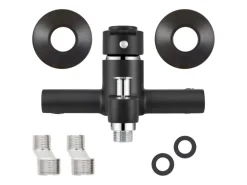 baliv Wannenarmatur WA-5891 Schwarz-Matt