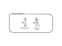 baliv Wannenarmatur WA-5891 Schwarz-Matt