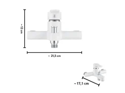 baliv Wannenarmatur WA-5892 Weiß