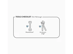 baliv Wannenarmatur WA-5070 Weiß-Chrom