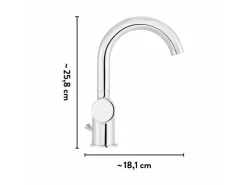 baliv Waschtischarmatur WT-5151 Chrom