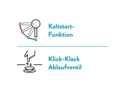 baliv Waschtischarmatur WT-5891 Einhebel Schwarz-Matt