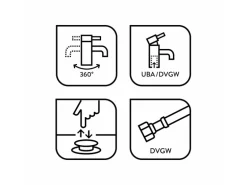 baliv Waschtischarmatur WT-160 Chrom