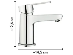 baliv Waschtischarmatur WT-5890 Einhebel Verchromt