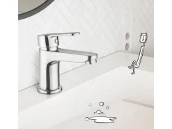 baliv Waschtischarmatur WT-5890 Einhebel Verchromt