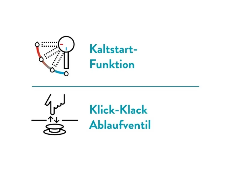 baliv Waschtischarmatur WT-5890 Einhebel Verchromt