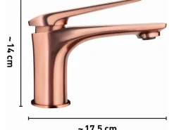 baliv Waschtischarmatur WT-5082 Kupferoptik