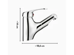 baliv Waschtischarmatur WT-5091 Chrom