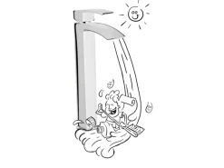 baliv Waschtischarmatur WT-362 Chrom