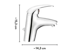 baliv Waschtischarmatur WT-5370 Verchromt