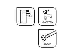 baliv Waschtischarmatur WT-621 Mattschwarz