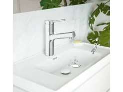 baliv Waschtischarmatur WT-680 mit Handbrause Einhebel Verchromt