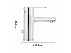 baliv Waschtischarmatur WT-410 Chrom