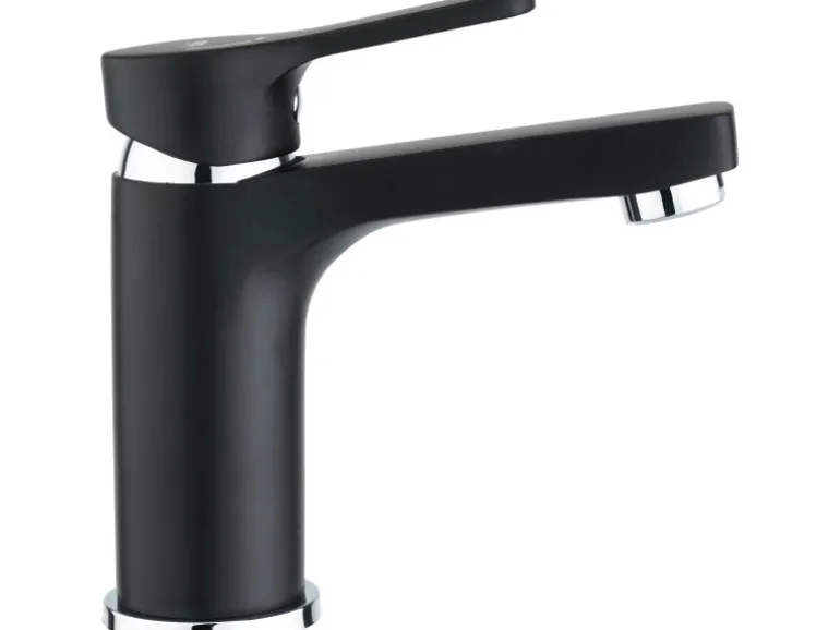 baliv Waschtischarmatur WT-5760 Schwarz Matt