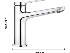 baliv Waschtischarmatur WT-120 Chrom