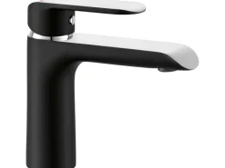 baliv Waschtischarmatur WT-5071 Chrom-Schwarz