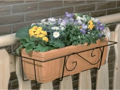 Balkonkasten-Korb 65 cm Anthrazit