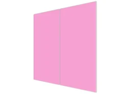 Banjado Herdabdeckplatte Glas 2 Teilig Je 30x52CM Schneidebrett Herdabdeckung Mit Motiv Rose