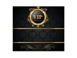 Banjado Herdabdeckplatte Glas 1 Teilig 60x52CM Schneidebrett Herdabdeckung Mit Motiv Vip