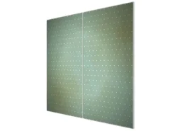 Banjado Herdabdeckplatte Glas 2 Teilig Je 30x52CM Schneidebrett Herdabdeckung Mit Motiv Punkte Im Focus