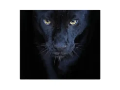 Banjado Herdabdeckplatte Glas 1 Teilig 60x52CM Schneidebrett Herdabdeckung Mit Motiv Nora