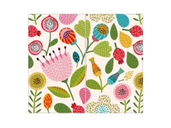 Banjado Herdabdeckplatte Glas 2 Teilig Je 30x52CM Schneidebrett Herdabdeckung Mit Motiv Rosa Kelch Hell