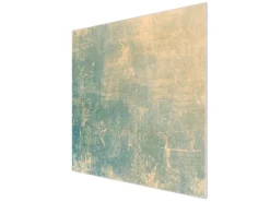 Banjado Herdabdeckplatte Glas 1 Teilig 60x52CM Schneidebrett Herdabdeckung Mit Motiv Patina Grün