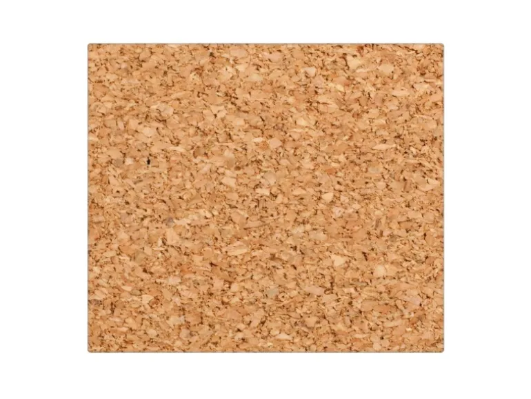 Banjado Herdabdeckplatte Glas 1 Teilig 60x52CM Schneidebrett Herdabdeckung Mit Motiv Kork